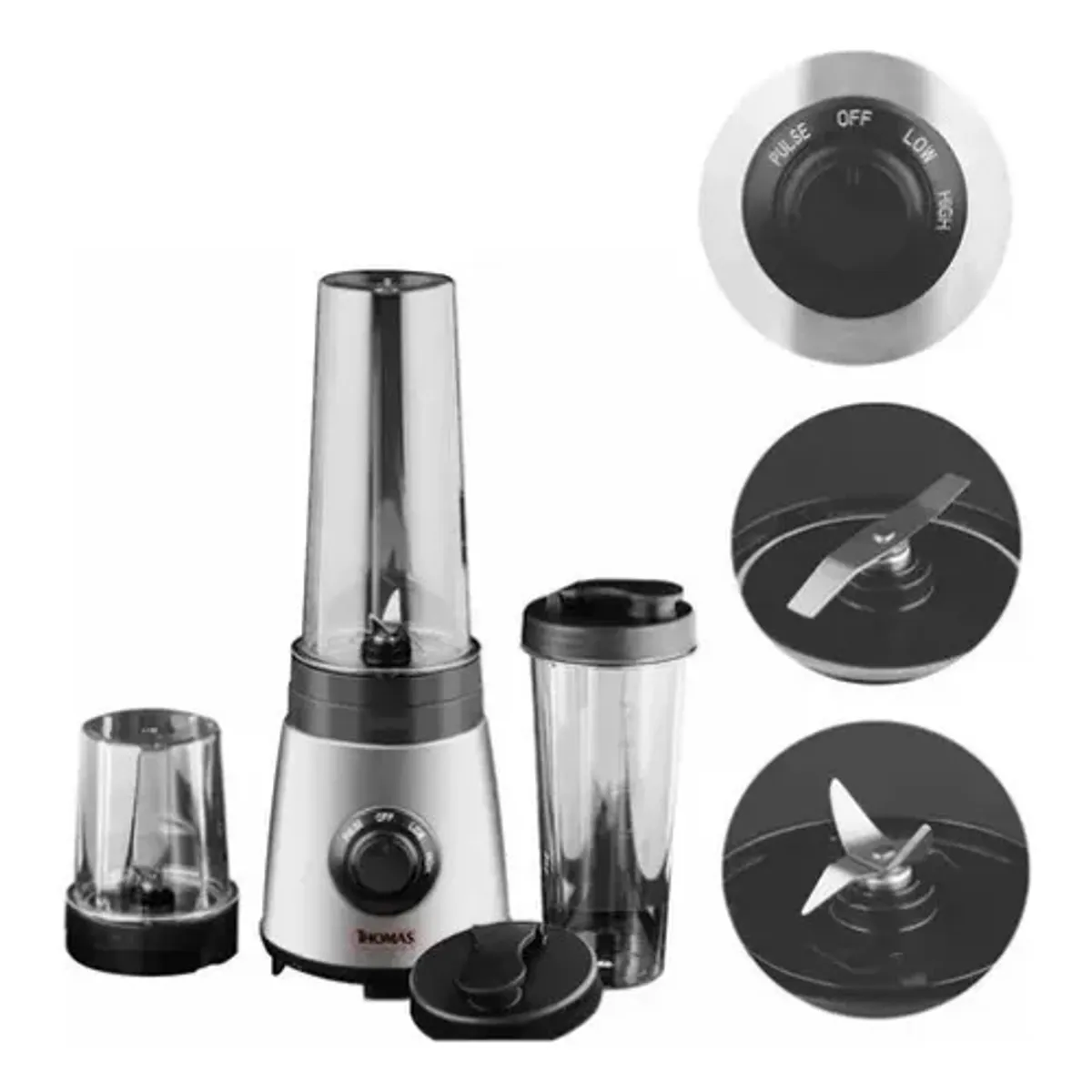 THOMAS - Licuadora Portátil Thomas Personal Blender Th-300pb 600 Ml