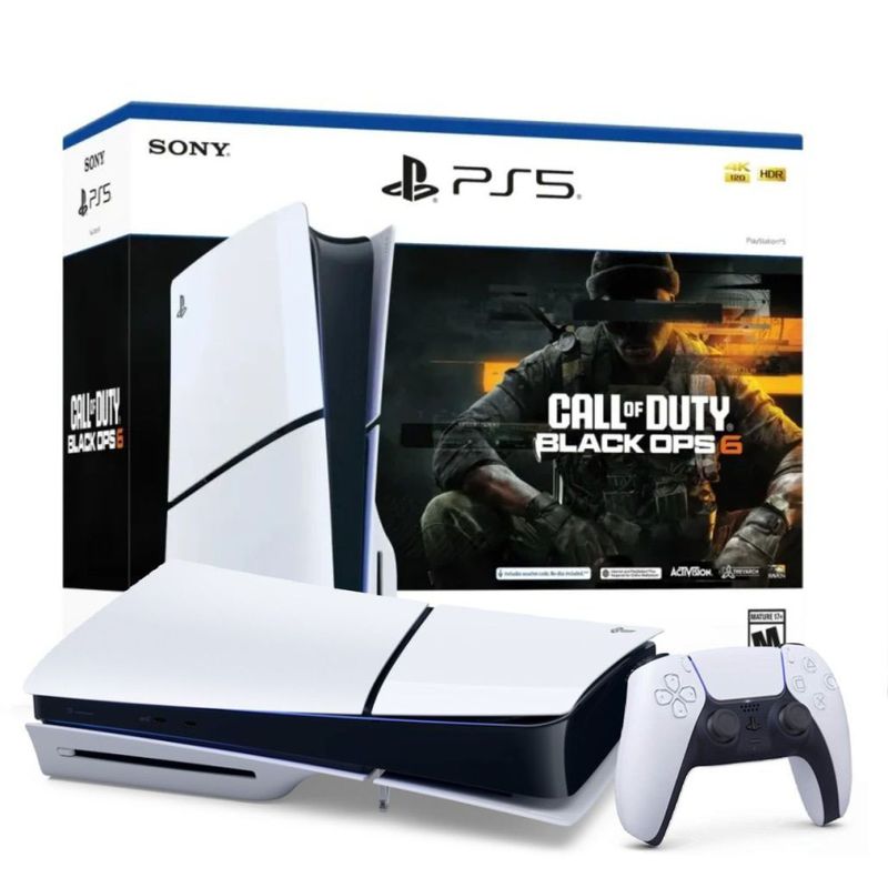 SONY - PS5 Slim Edición Disco + Call of Duty Black Ops 6