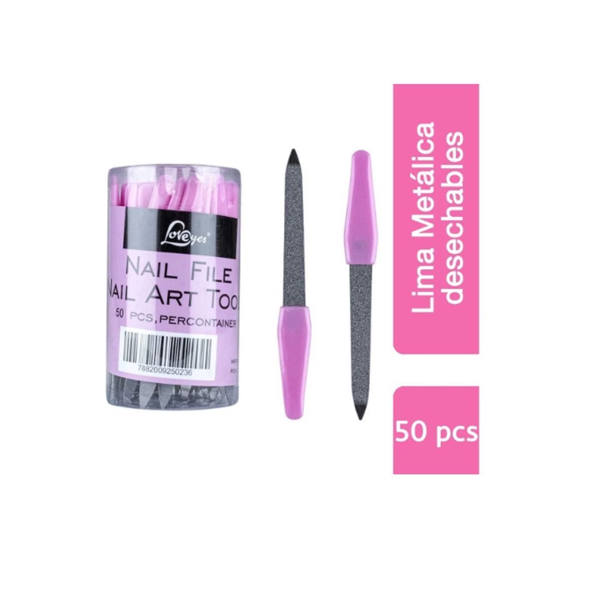 GENERICO - Loveyes® Kit Limas Deschable 50 PCS