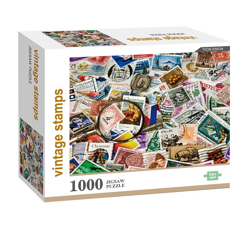 VADELL - Puzzle 1000 piezas Foto Sellos antiguos