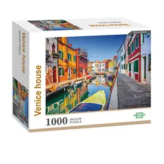 VADELL - Puzzle 1000 piezas Paisaje Casas en Venecia Italia