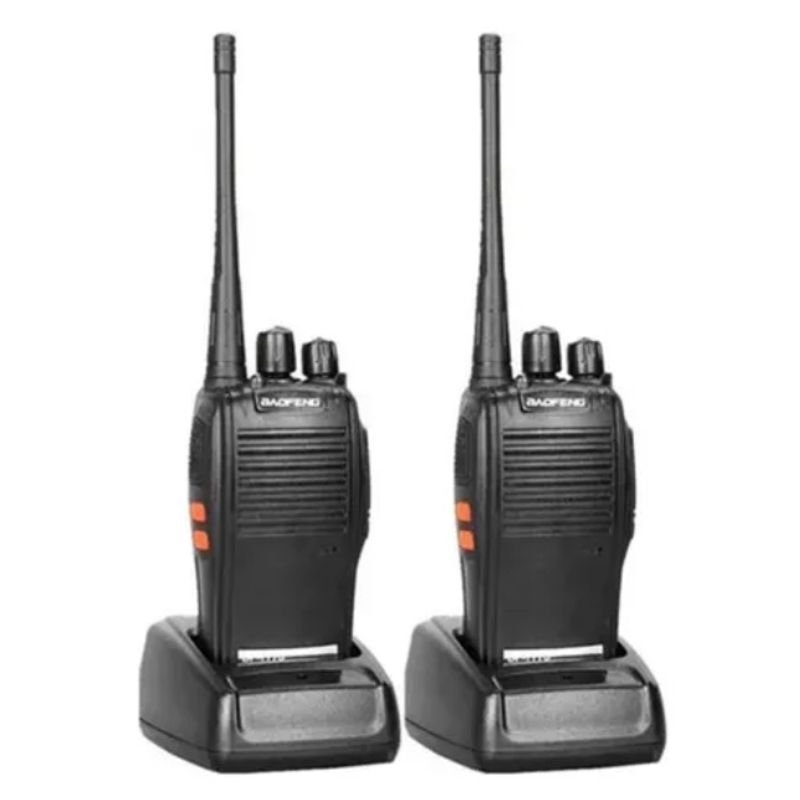 ATLAS - Walkie-talkie Walk Talk 2 radios negro 220V