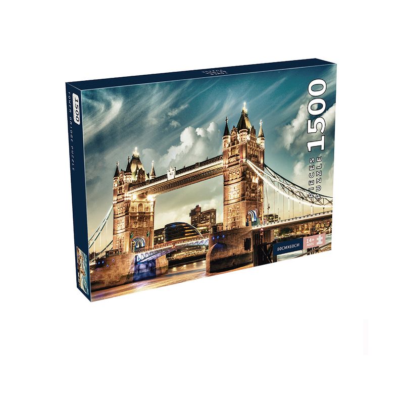 VADELL - Puzzle 1500 piezas Paisaje de Puente de la Torre Londres Inglaterra