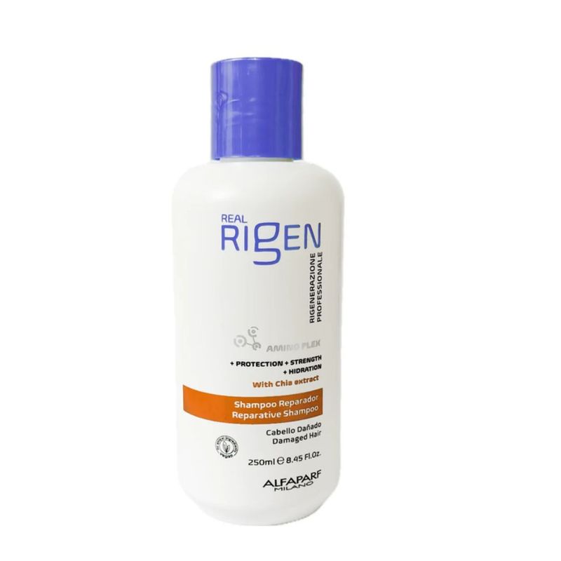 ALFAPARF MILANO - Shampoo Reparador Real Rigen Alfaparf profesional 250ml