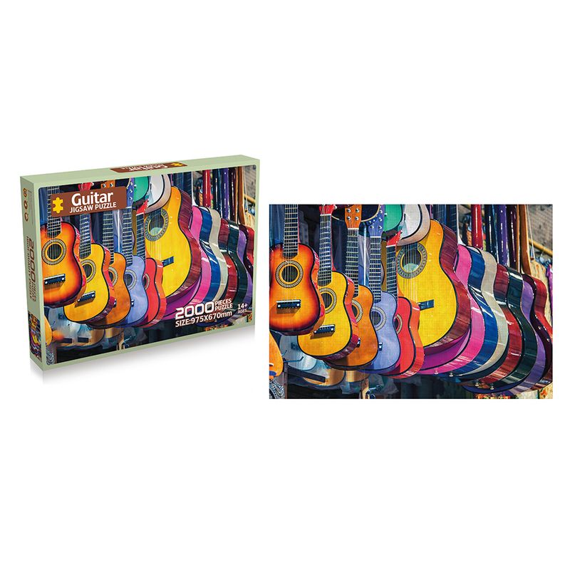 VADELL - Puzzle 2000 piezas Foto de Guitarras