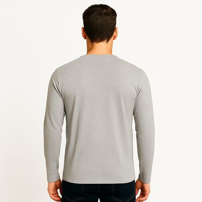 Imagen 2 del producto Polera manga larga cuello polo para hombre algodón premium