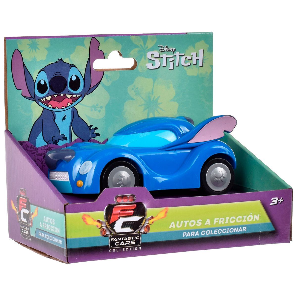 ANSALDO - Vehículo de fricción Lilo & Stitch Disney 13 cm - Lilo