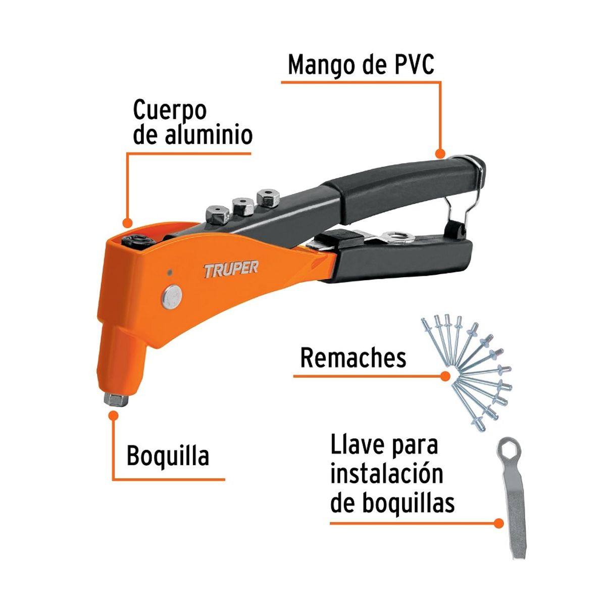 REMACHADORA POP TRUPER RE-9, marca TRUPER - Foto 2