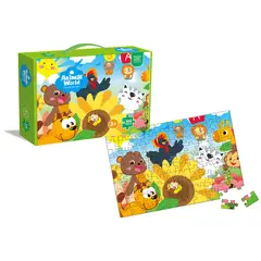 VADELL - Puzzle Infantil 100 piezas Animales