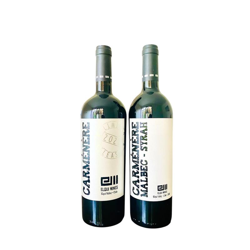 GENERICO - Vinos Premium Carmenere 2020 & Ensamblaje 2018 Elqui Wines