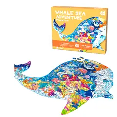 VADELL - Puzzle Infantil 277 piezas Aventuras en mar de Ballenas