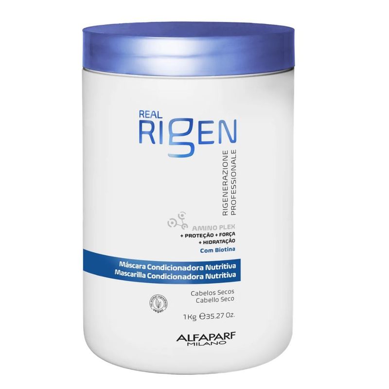 ALFAPARF MILANO - Mascarilla Acondicionadora Nutritiva Real Rigen Alfaparf 1kg