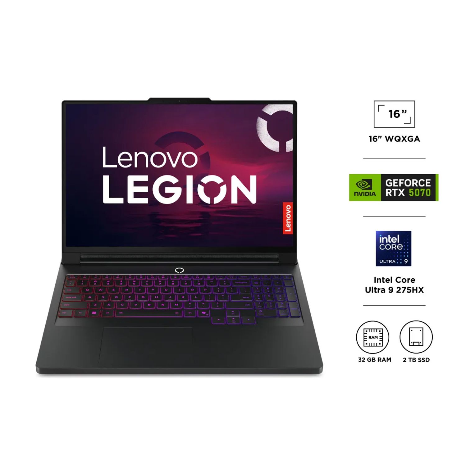 LENOVO Notebook Gamer Legion Pro 7i Gen 10 Intel Core Ultra 9 32GB