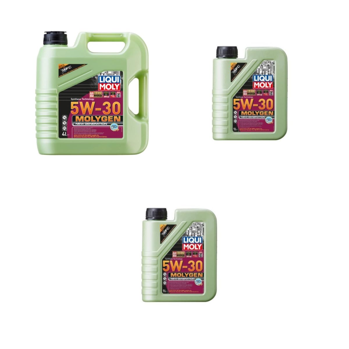 LIQUI MOLY - Aceite 5w 30 Full Sintetico Bencinero - Diesel Dpf 6l 4t