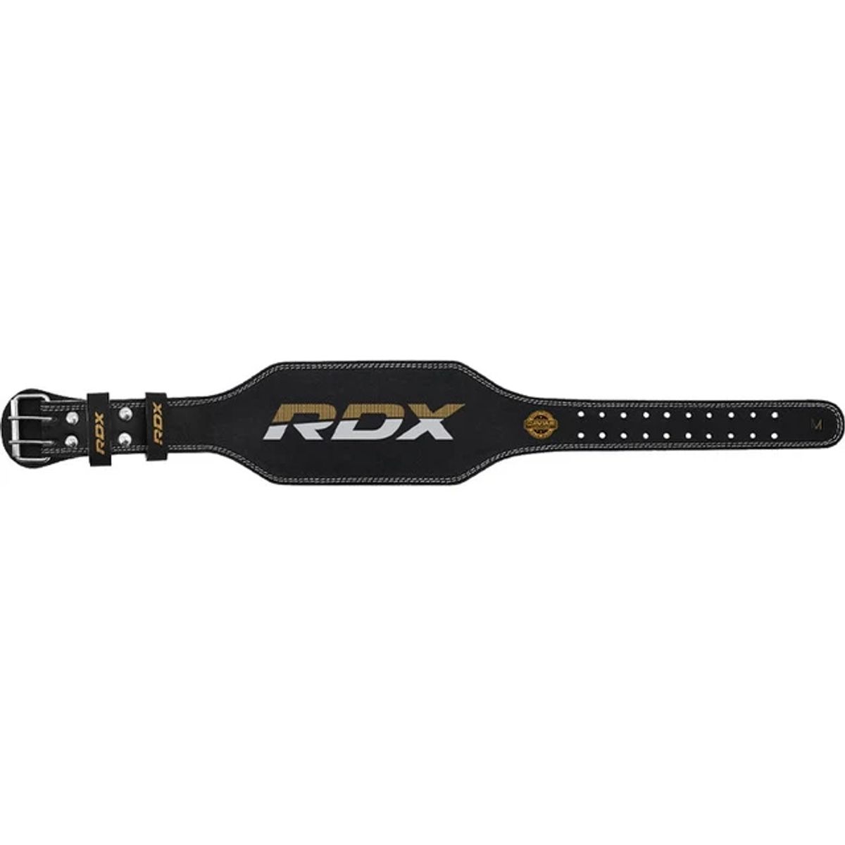 RDX - Cinturón de levantamiento de pesas de cuero de 4 pulgadas RDX Talla M