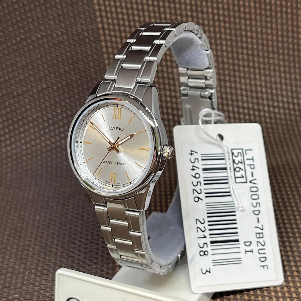 CASIO - RELOJ CASIO LTPV005D-7B2 MUJER ANALOGO METAL