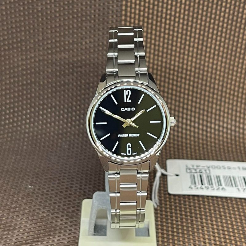 CASIO - RELOJ CASIO LTPV005D-1B MUJER ANALOGO METAL