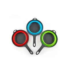 PUNTO STORE - Colador De Silicona Plegable Con Mango - PS