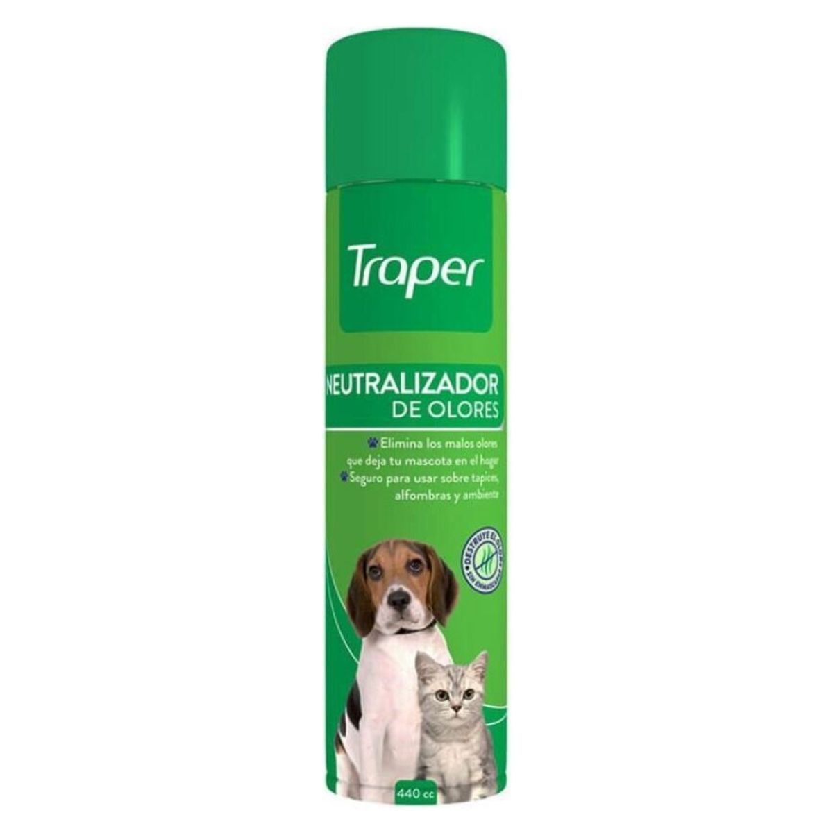 TRAPER - Traper-Neutralizador De Olores 440Cc/ Gatos-Perros