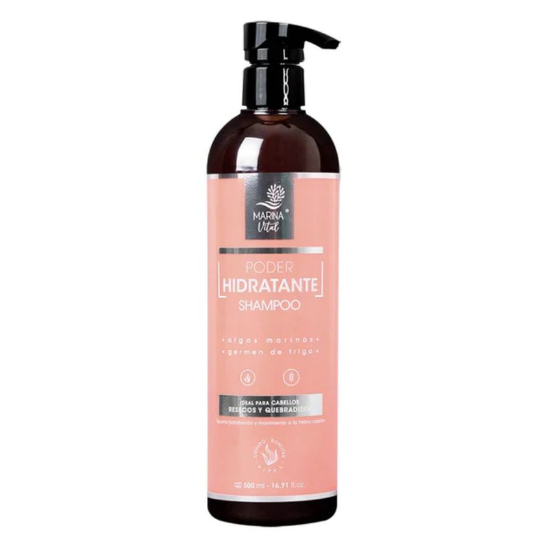 MARINA VITAL - Shampoo Poder Hidratante Marina Vital 500ml
