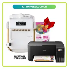 AMERICAN CRAFTS - Encuadernadora UNIVERSAL CINCH + INSUMOS 12 + REGALO