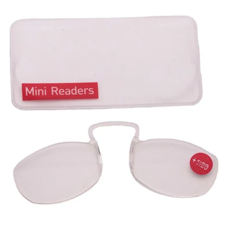 Lentes de lectura sin marco para billetera anteojos + 1.5