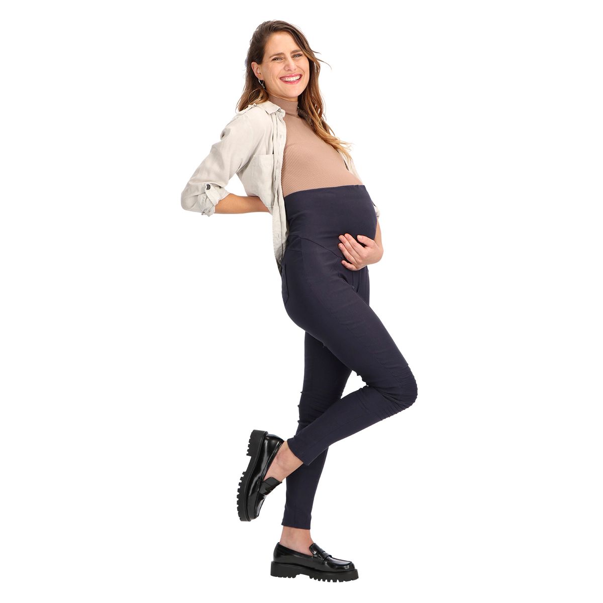 CAFFARENA - Legging Maternal Mujer Caffarena