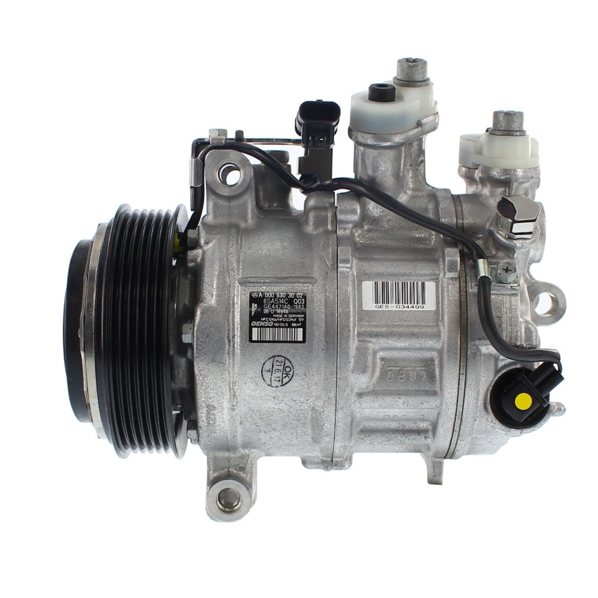 AMERICAN AIR - Compresor de Ac PXC14 6PK 12V 110MM para MBZ 1736 SANDEN