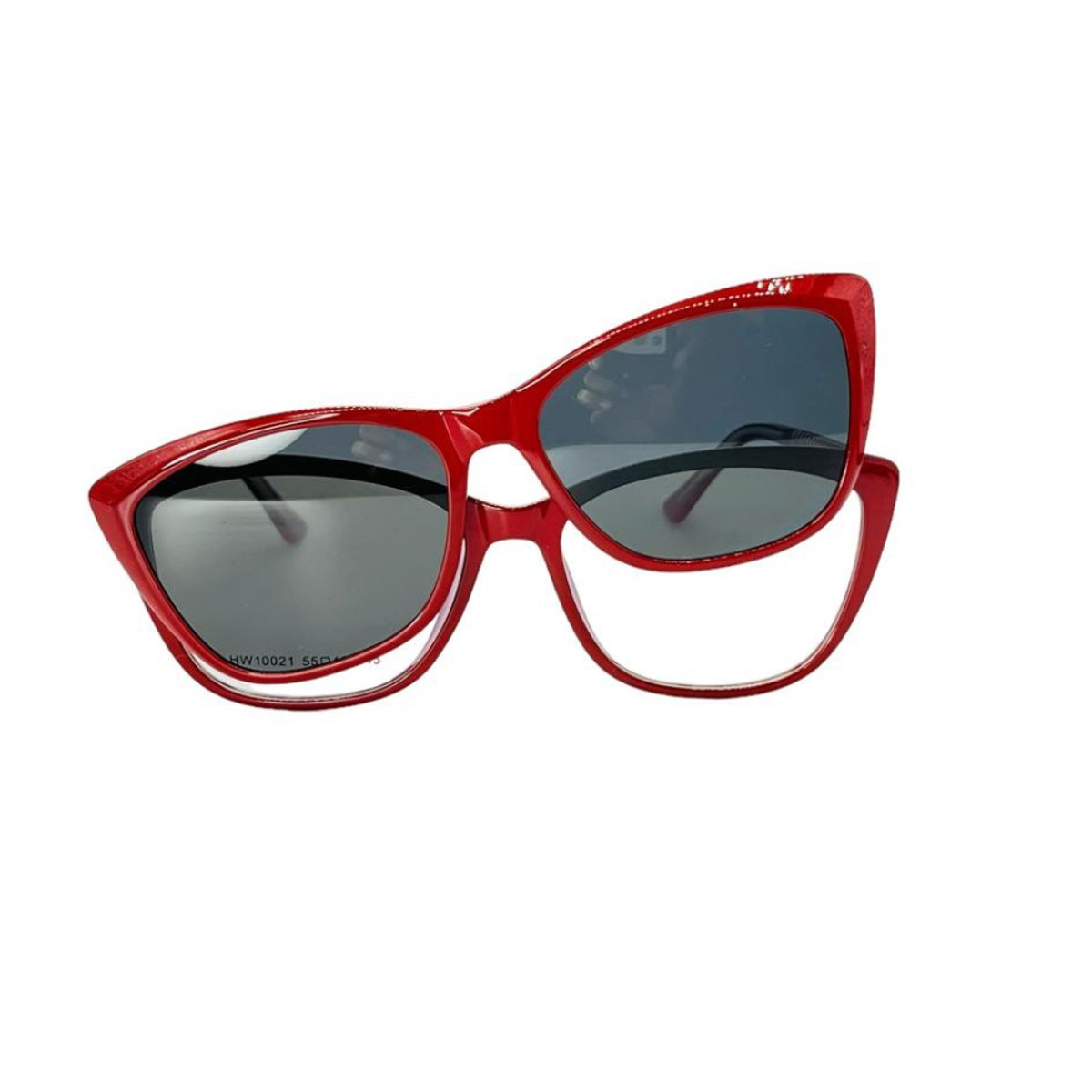 GENERICO - Sobre lente clip on 2 en 1 armazon optico mujer