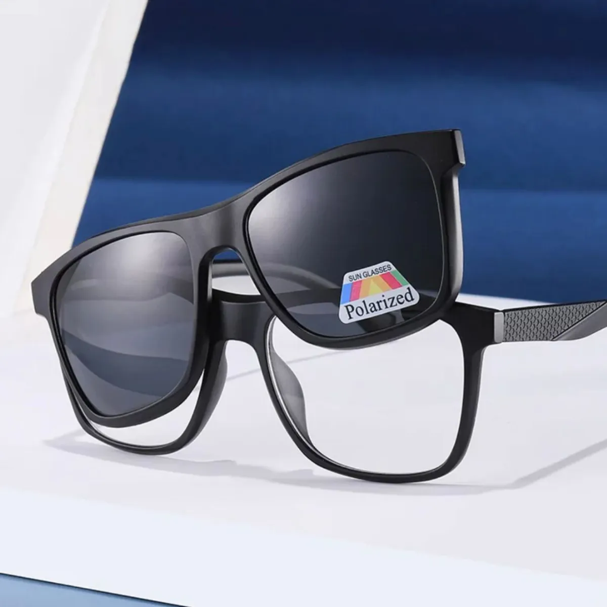 GENERICO - Sobre lentes ópticos clip on magneticos 2315 gafas 5 en 1