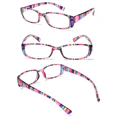 JM - Lente Lectura 1.00 Rosado Anteojos Graduados Presbicia Ópticos