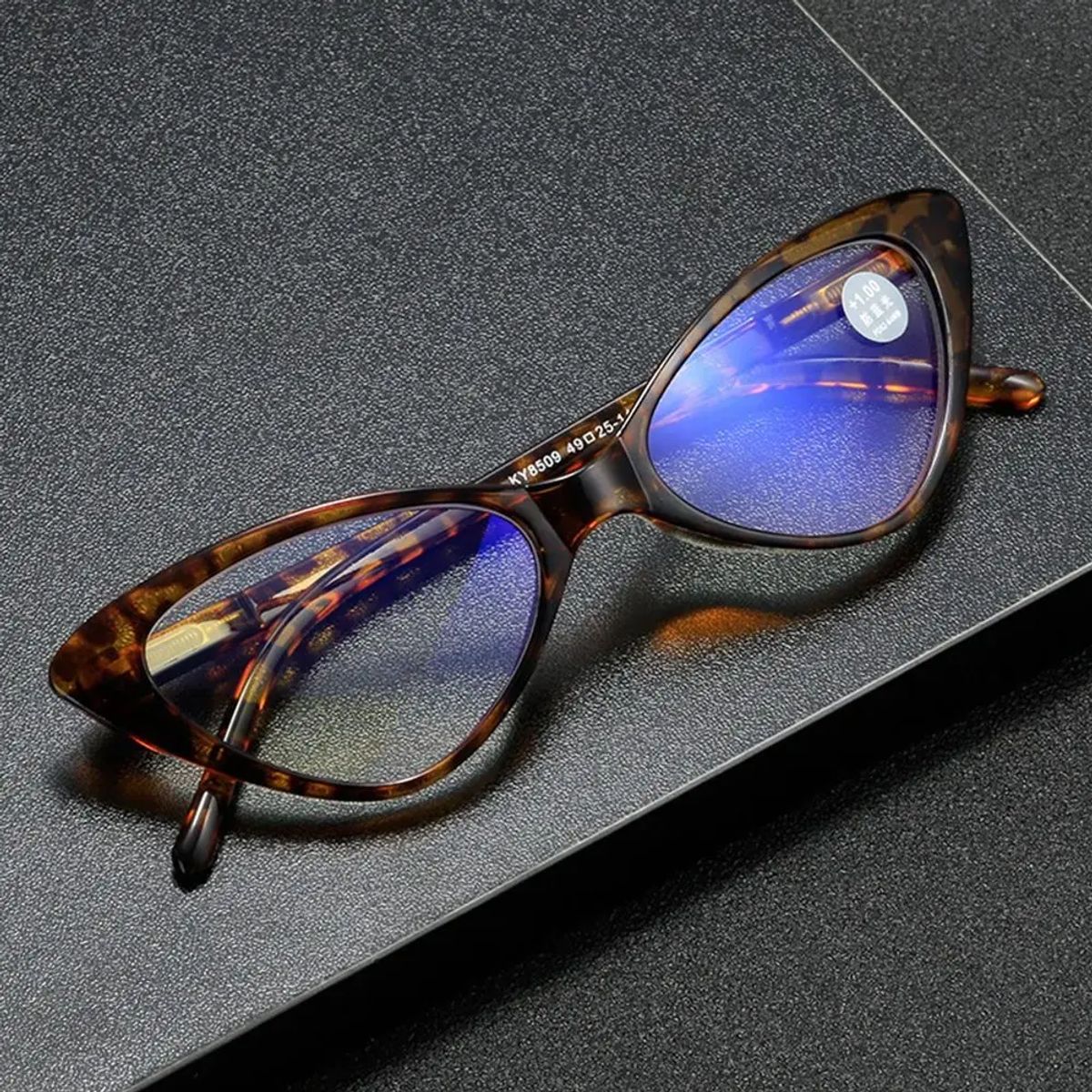 JM - Lente Lectura 3.00 A.P. Ojo Gato Anteojos Graduados Presbicia Ópticos