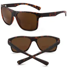 JM - Lentes De Sol Bifocales +350 UV400 Anteojos Lectura Presbicia Ópticos