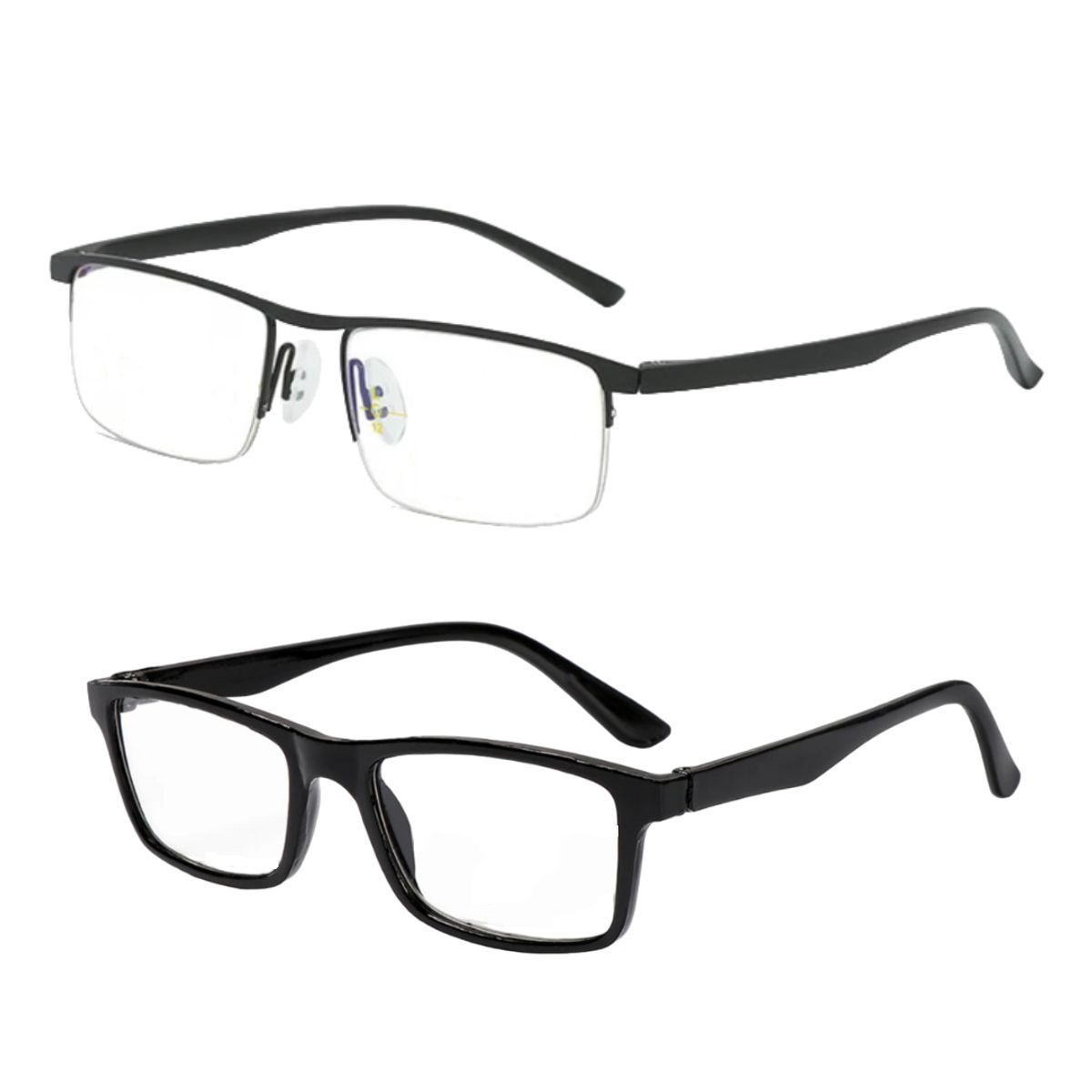 JM - Set Lente Lectura Presbicia & Multifocal 3.00 Anteojos Graduado Óptico