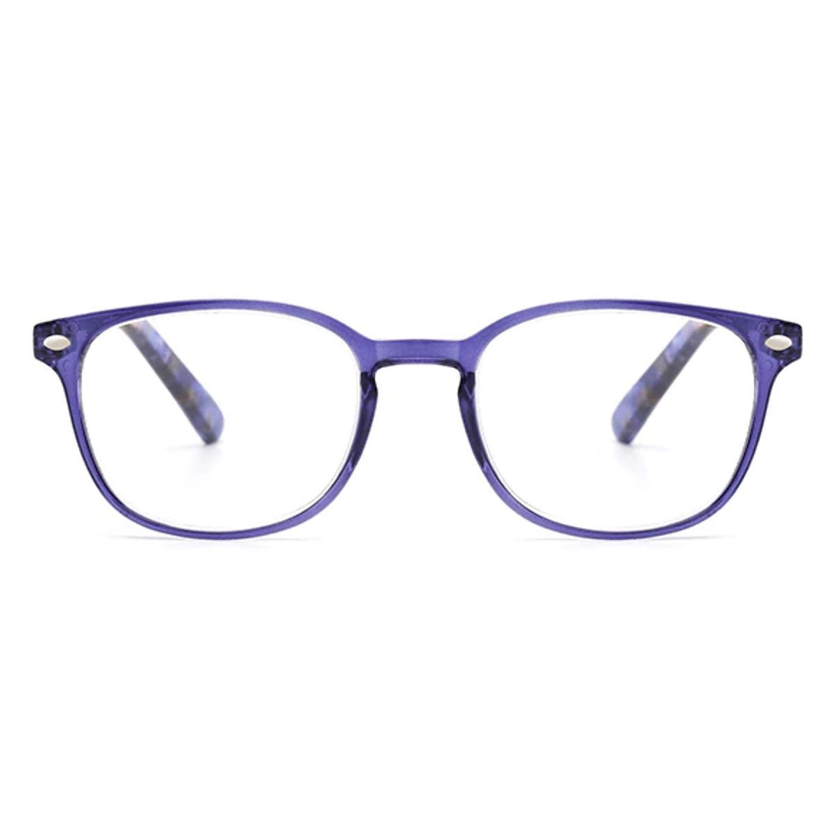 JM - Lentes de Lectura Presbicia +150 Azul Anteojos Graduados Ópticos