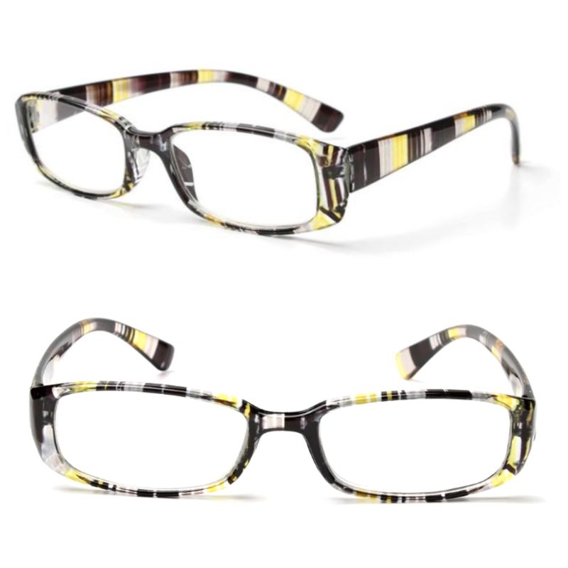 JM - Lente Lectura 1.00 Amarillo Anteojos Graduados Presbicia Ópticos