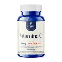 KARUNLIFE - KARUN VITAMINA C 500 MG 60 CAPS