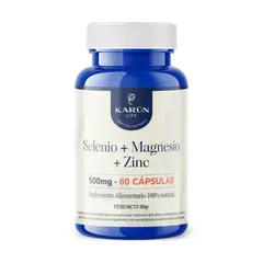KARUNLIFE - KARUN SELENIO+MAGNESIO+ZINC 60 CAPS