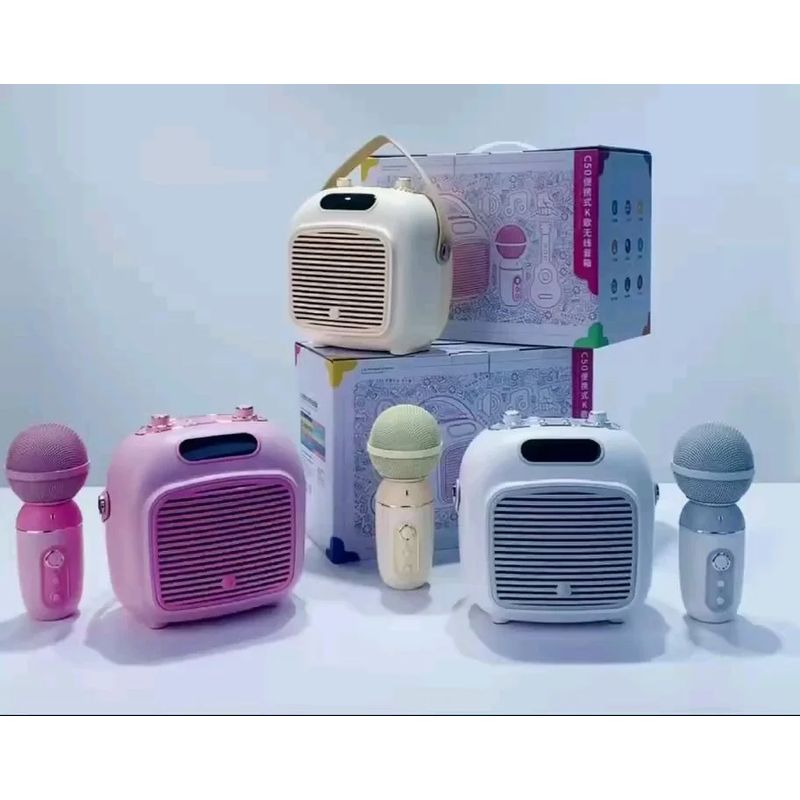 GENERICO - Parlante Bluetooh con Micrófono Inalámbrico C50