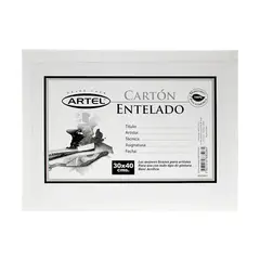 ARTEL - Cartón Entelado 30x40 -