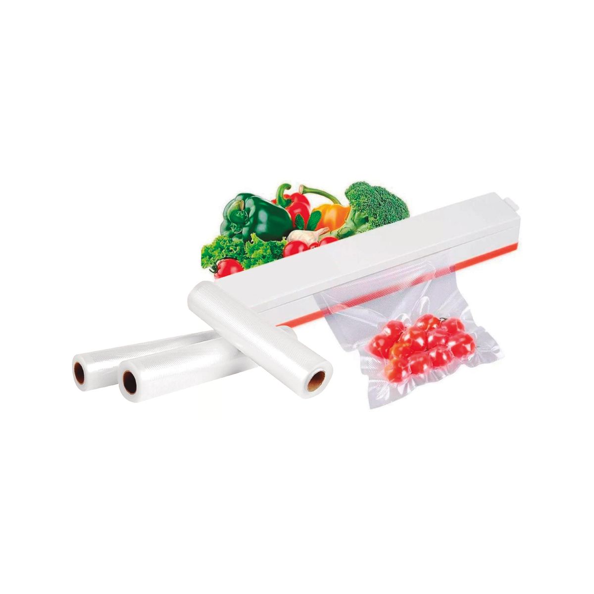 DBLUE - Rollo De Bolsas Para Máquina Selladora Al Vacío 28cms - Ps