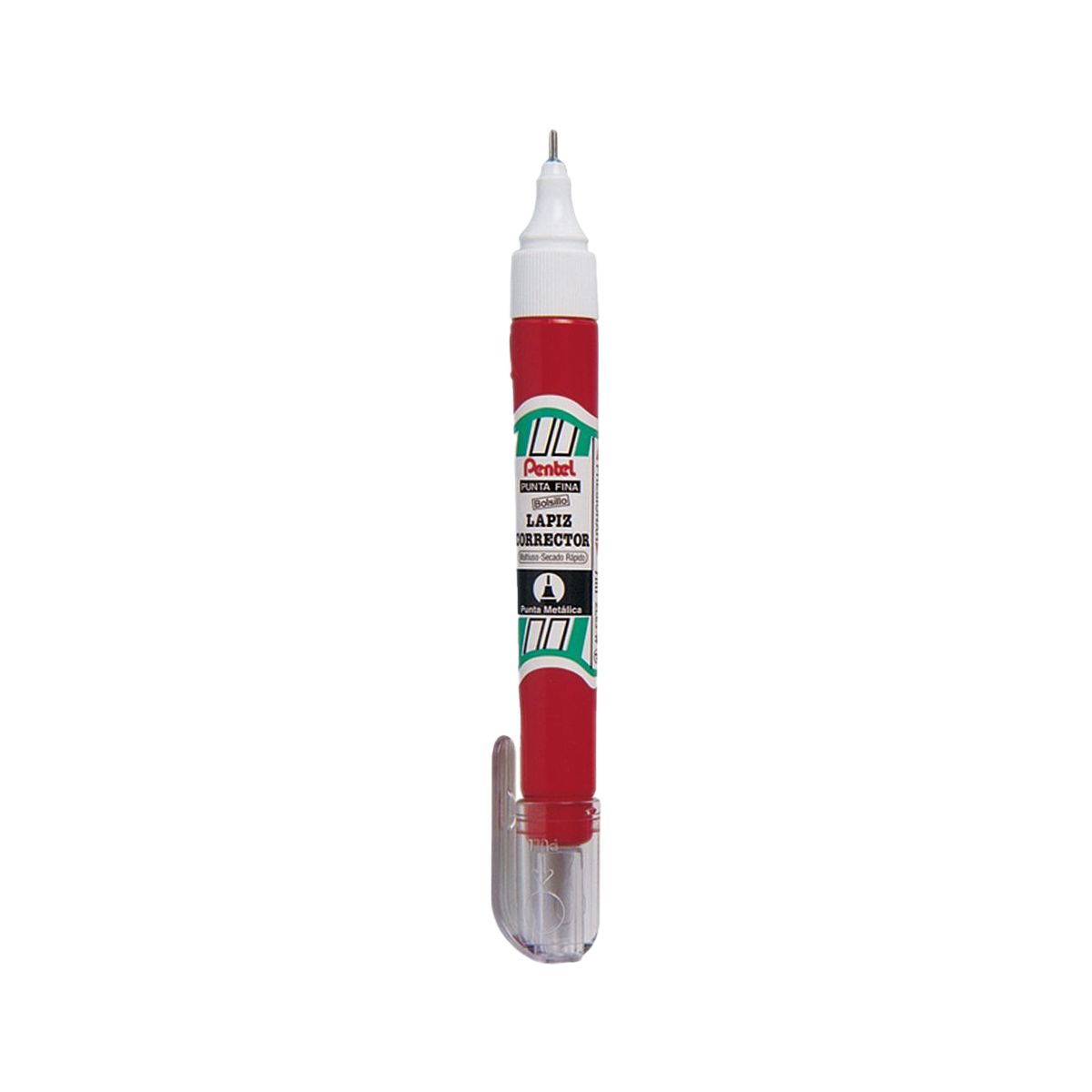PENTEL - Lápiz Corrector 7ml Punta de Metal - Pentel