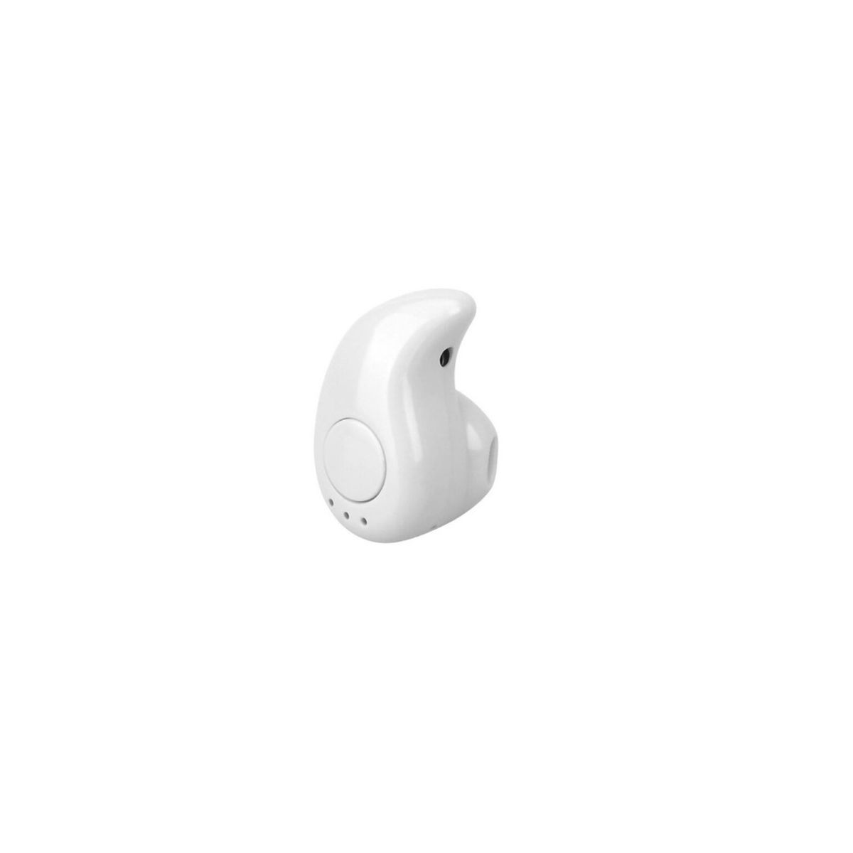 GENERICO - Audífono 1 Bluetooth Recargable 2hrs Auricular Inalámbrico Blanco