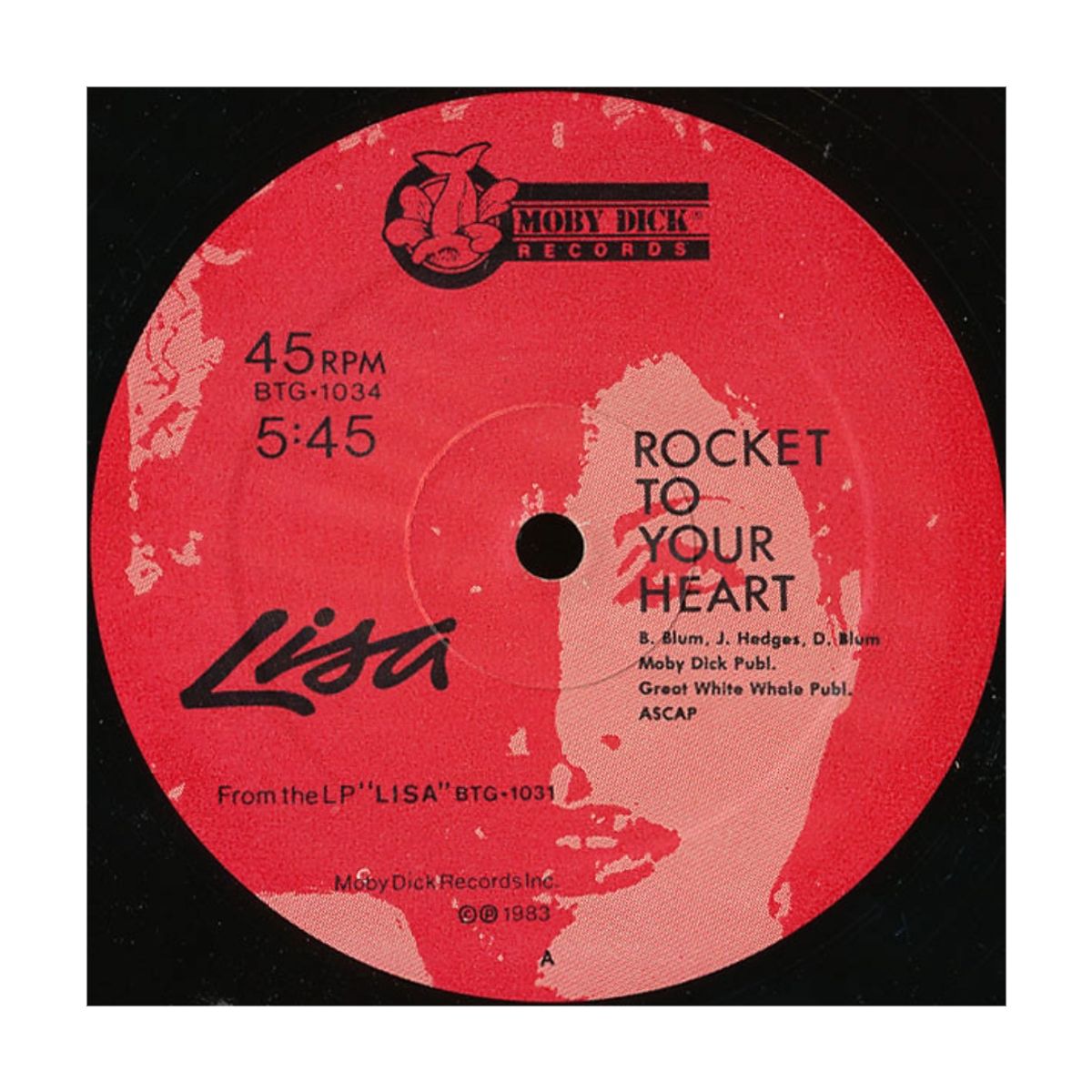 GENERICO - Lisa Rocket - To Your Heart Vinilo Reacondicionado VG+