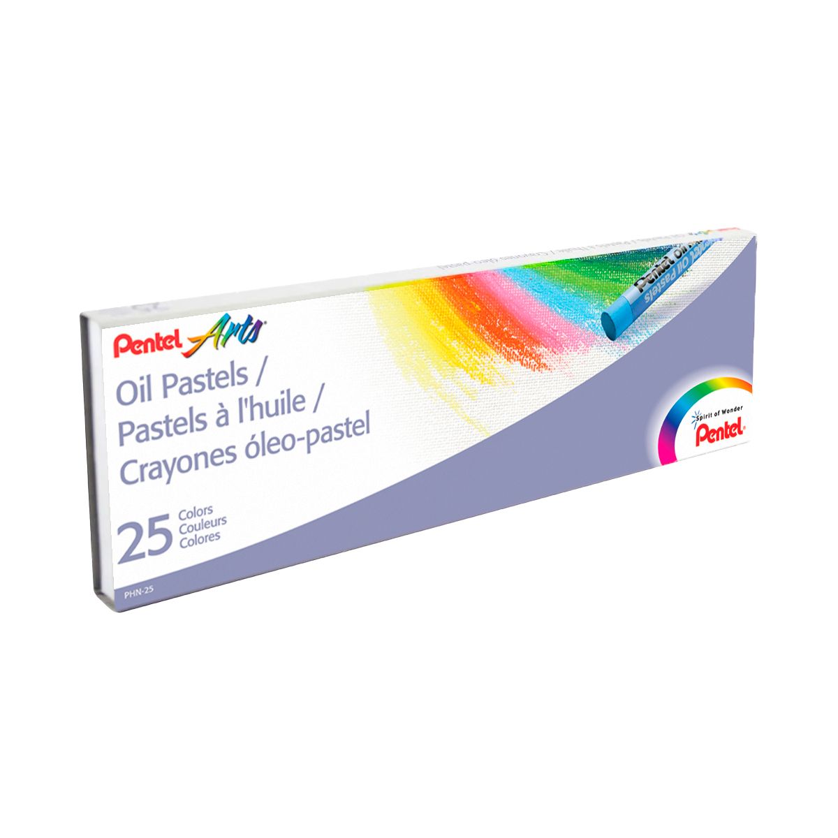 PENTEL - Estuche Pasteles 25 Colores - Pentel
