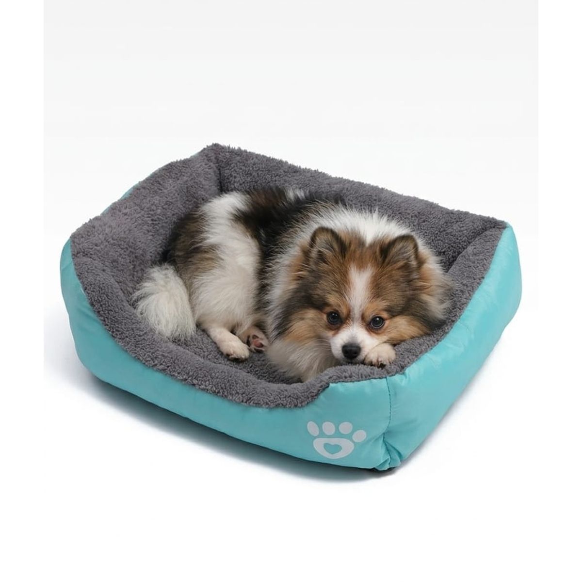 MASCO TODO - Cama Ultrasuave para mascotas Color Turquesa Talla XL
