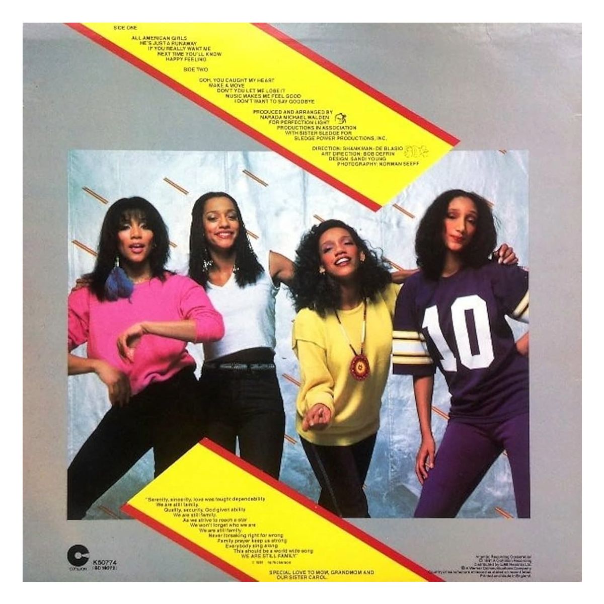 GENERICO - Sister Sledge  All American Girls Vinilo Reacondicionado VG+