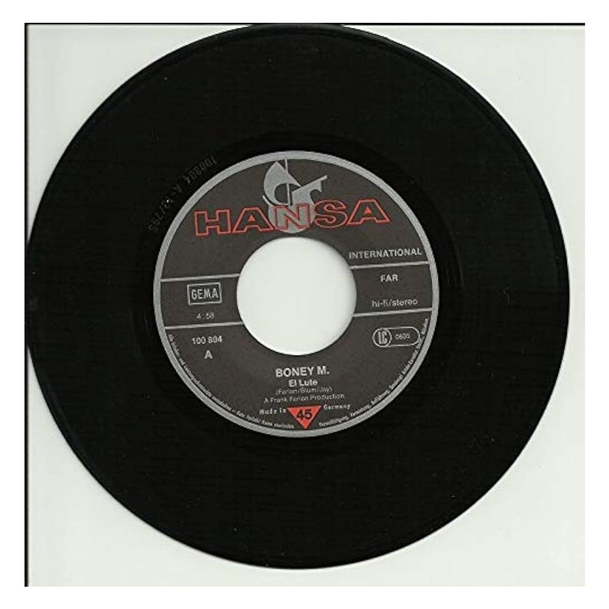 GENERICO - Boney M - Gotta Go Home El Lute Vinilo Reacondicionado VG+