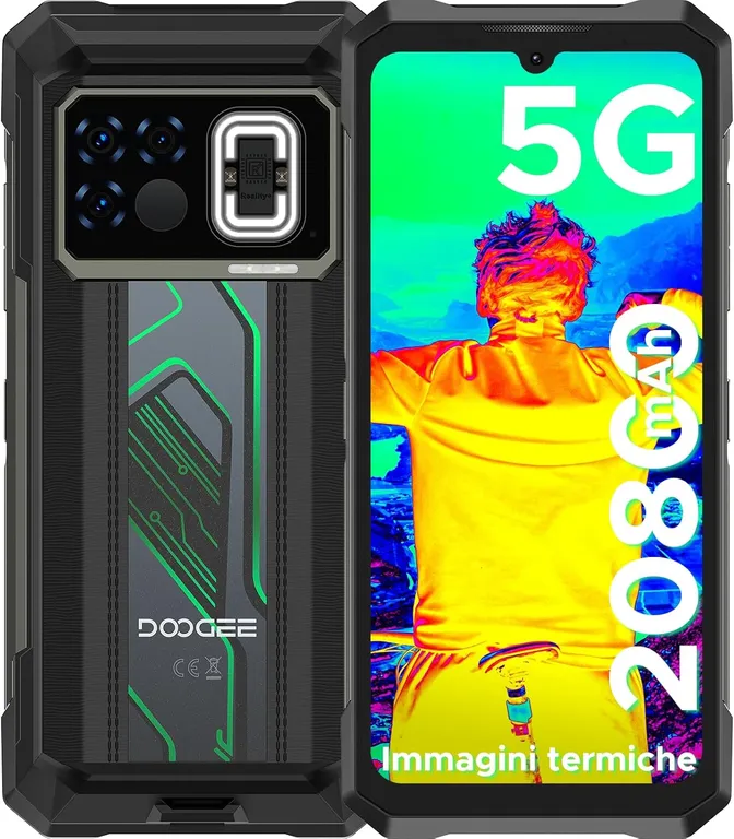 Fire6 Max 5G Celular 20GB+256GB 20800mAh Linterna doble
