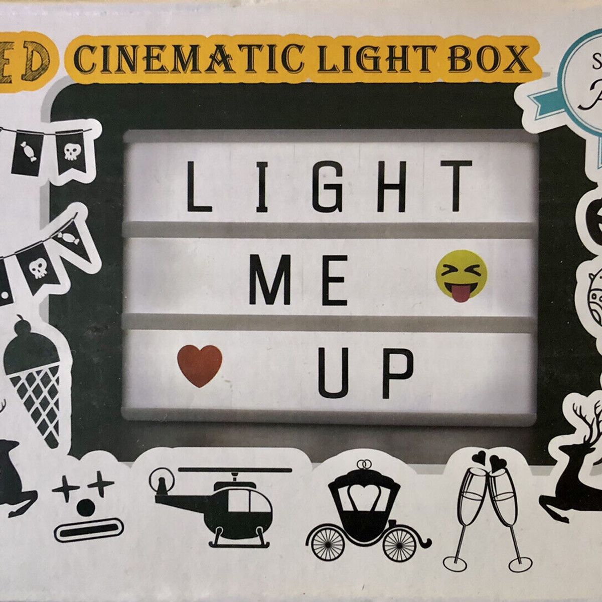 MOVI - CAJA LED CINEMATIC LIGHT BOX PARA FOTOS